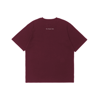 THE WIND BLOWS ON TEE V2 / WINE (RESTOCKED)