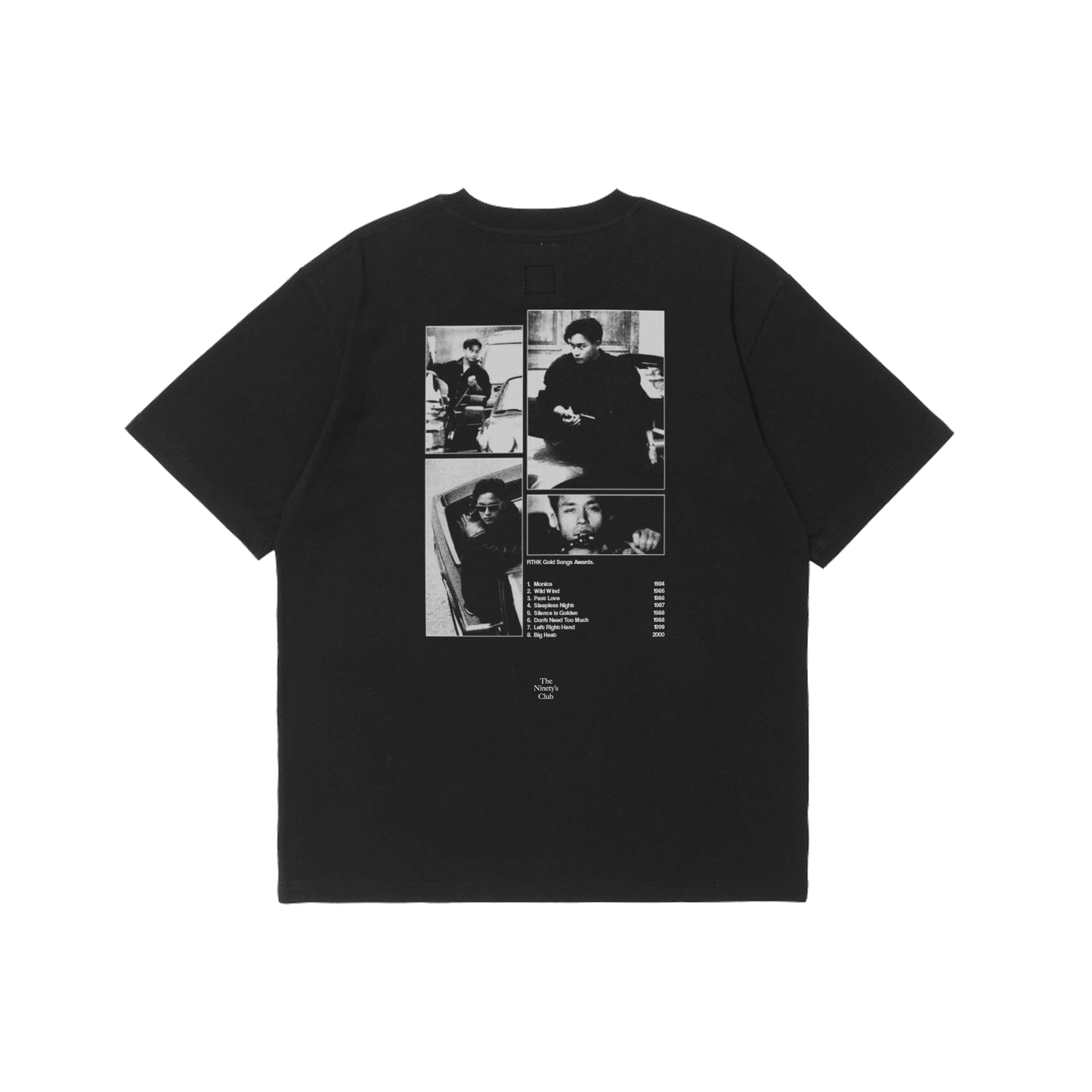 SILENCE IS GOLDEN TEE / BLACK