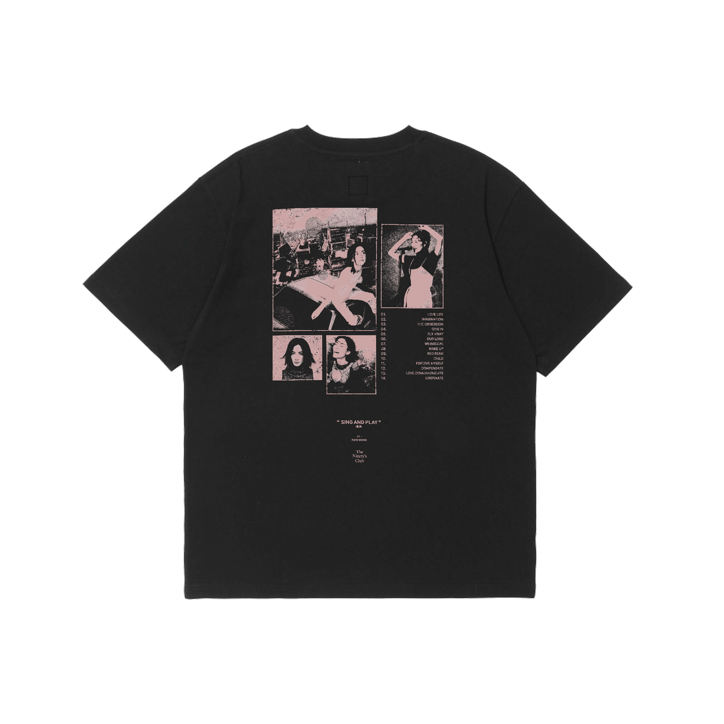 SING AND PLAY TEE V2 / BLACK