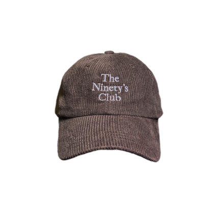 CLUB CORDUROY CAP / BROWN