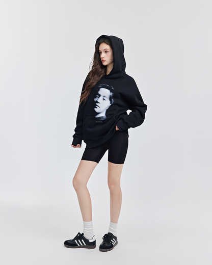 LOVE OF THE PAST HOODIE / BLACK