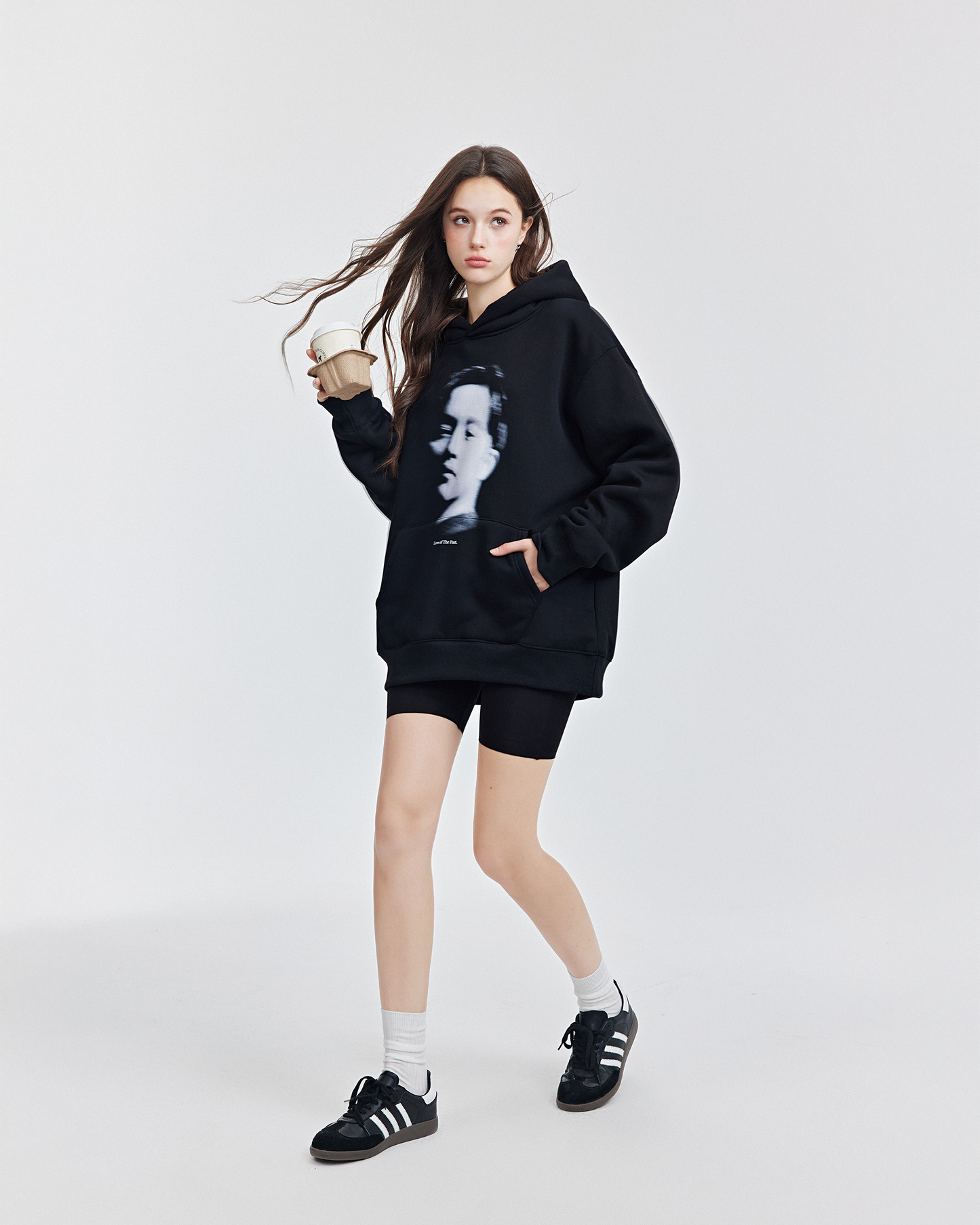 LOVE OF THE PAST HOODIE / BLACK