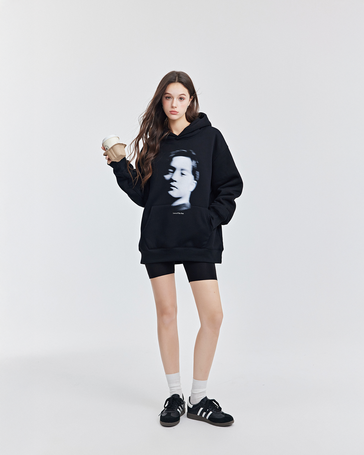 LOVE OF THE PAST HOODIE / BLACK