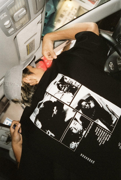 SILENCE IS GOLDEN TEE / BLACK