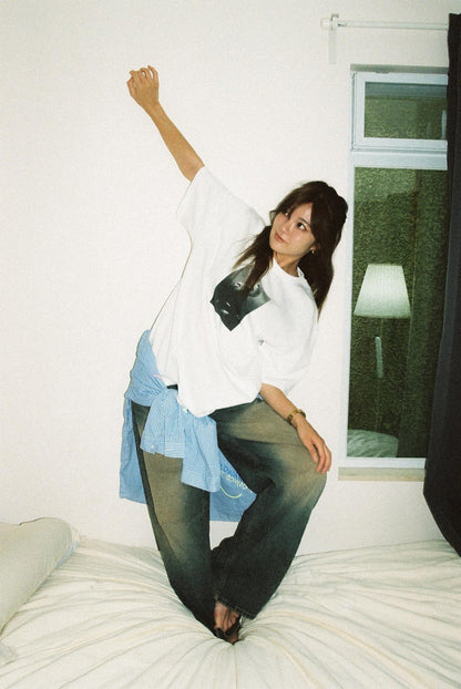 WILD WIND TEE / WHITE