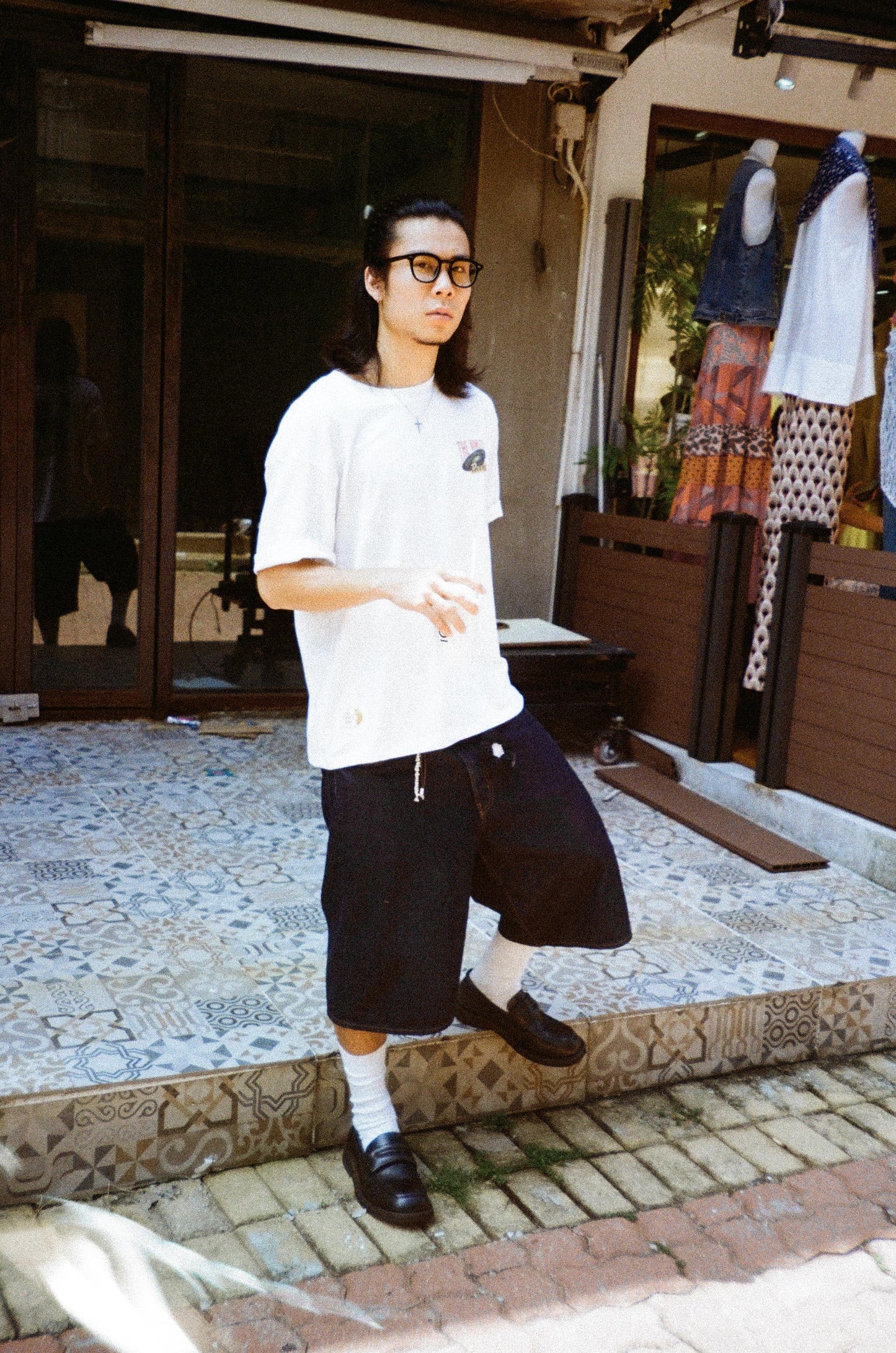 FAYE VINYL TEE / WHITE