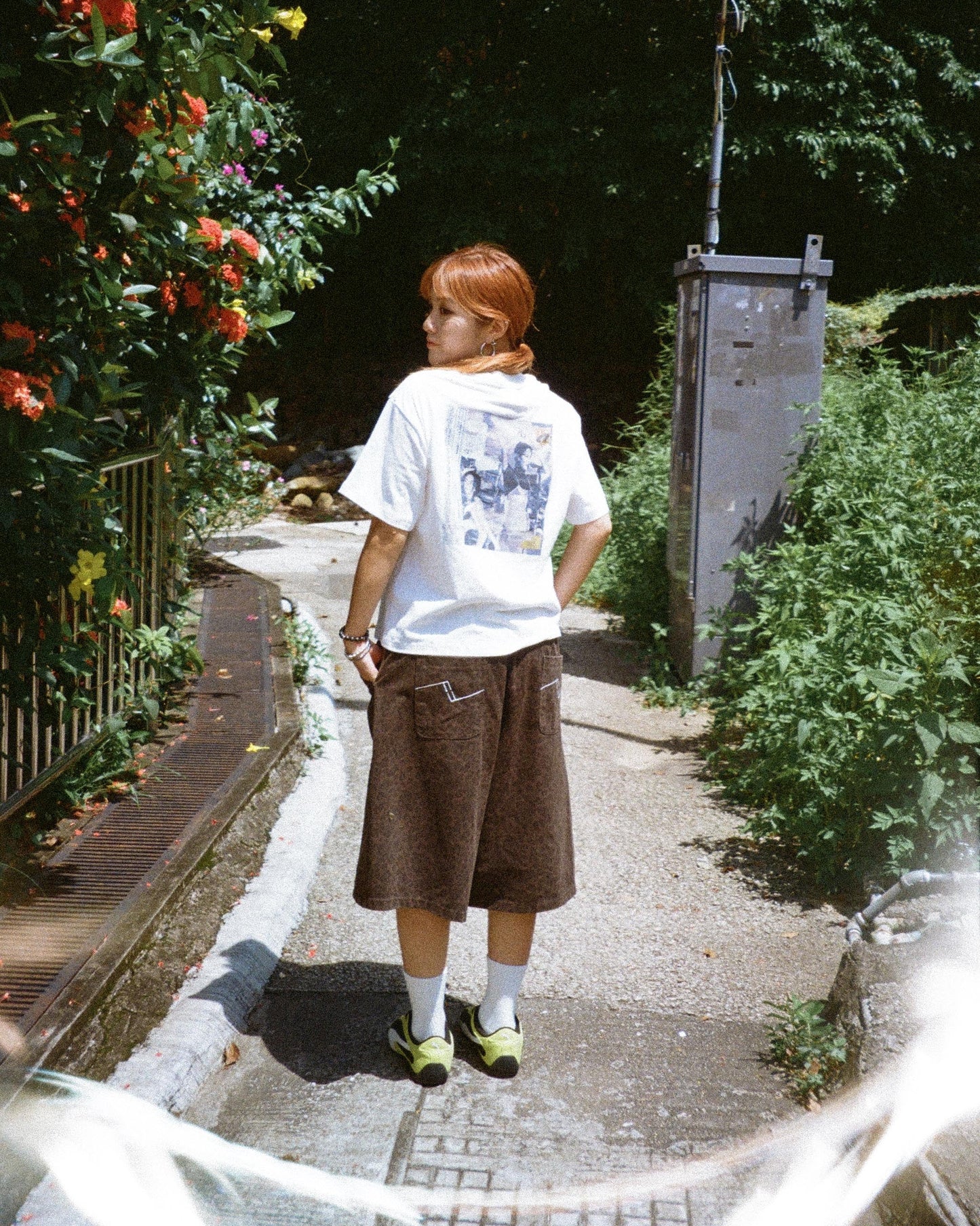 FAYE VINYL TEE / WHITE
