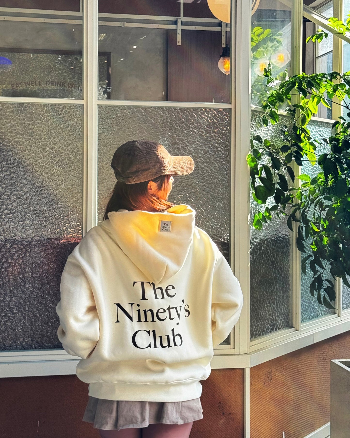 CLUB HOODIE / CREAM