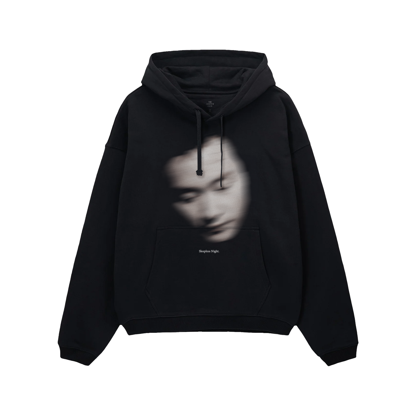 SLEEPLESS NIGHT HOODIE / BLACK